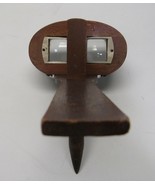 Antique Triumph Stereoscope View Hand Held Pat 1897 Wooden Folding Handle - £40.36 GBP