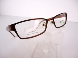Earth Conscious Optics (ECO) Mod 1002 (BWN) Brown 51 x 17   Eyeglass Frame - £14.90 GBP