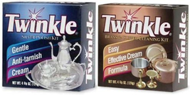 Twinkle Silver Polish Kit and Brass &amp; Copper Cleaning Kit (Pack of 2) - £12.58 GBP