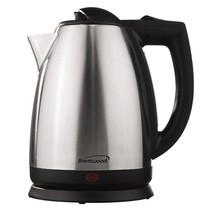 Brentwood 2.0 L Liter Stainless Steel Electric Cordless Tea Kettle 1000W Brushed - £29.78 GBP