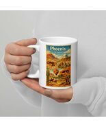 Phoenix Arizona White Glossy Mug - $18.00+
