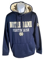 Colosseum Notre Dame Fighting Irish Hooded Sweatshirt  Blue Medium NWT - £15.63 GBP