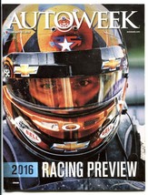 Autoweek Magazine 2/22/2016- 2016 Racing Preview - £15.16 GBP