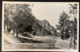Vintage RPPC Postcard - Mount Laguna Mountain Sun Rise Highway  - €3,10 EUR