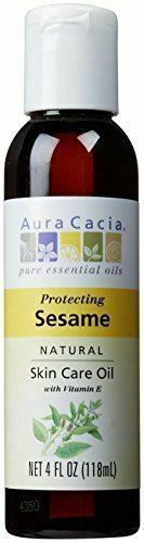NEW Aura Cacia Pure Essential Oil Protecting Sesame Natural Skin Care Oil 4 oz - £7.11 GBP