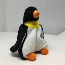 Ty Beanie Baby Waddle Penguin Plush Stuffed Animal Retired W Tag Dec 19 1995 - £15.97 GBP