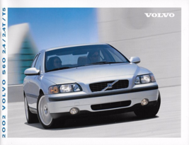 2002 Volvo S60 sales brochure catalog US Canada 02 2.4T T5 AWD - £5.97 GBP