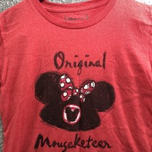 Disney Store adult size MEDIUM t-shirt Original Mouseketeer Minnie Mouse ears - £8.49 GBP
