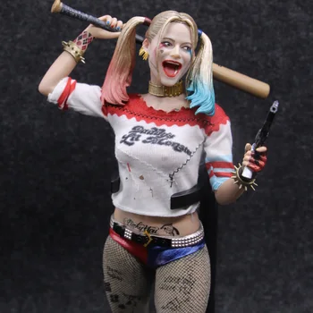 New Harley Quinn 1/6 Th Scale Figure Model Toy 28.5Cm - $50.12