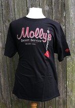 NOS Sin City Molly&#39;s Escort Service Comic Graphitti T Shirt - Multiple S... - $17.99+