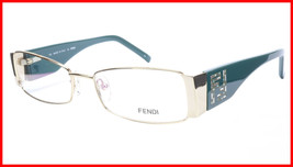 FENDI Eyeglasses Frame F932R (758) Acetate Gold Blue Italy Made 52-16-135, 28 - $177.57