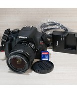 Canon EOS Rebel T5 DSLR Camera W 18-55mm IS II Lens *SHUTTER 16,064* - $188.05