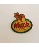 MACK TRUCKS Vintage Oval Logo Collectible Automotive Lapel Hat Pin Tie Tack - €17,02 EUR