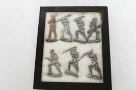 Set of 7 vintage lead soldiers unknown maker - £15.65 GBP