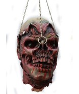 Life Size Halloween Props Scary Walking Dead Zombie Rotten Chained Head - $32.26 CAD