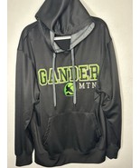 Gander Mountain Men’s Black Pullover Hoodie Sweater Green Logo Size Large - £24.35 GBP