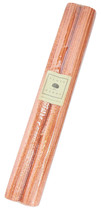 Lloyd Farms Beeswax 10&quot; Glitter Orange Taper Candles Halloween With Long Life - £10.34 GBP