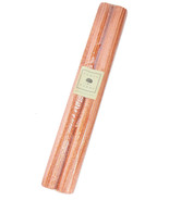 Lloyd Farms Beeswax 10&quot; Glitter Orange Taper Candles Halloween With Long... - £10.35 GBP