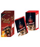 Herbal Libido Booster Supplements For Men 10 Kamdeepak Capsule + 1 Mast ... - £40.44 GBP