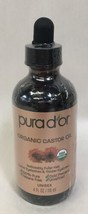 Purador Organic Castor Oil for  Hair, Eyelashes, Eyebrows 4 FL.OZ. EXP 8... - $12.00