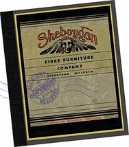 Trade Samples Catalogue: Sheboygan Fiber Furniture Co. Manufacturers, Sheboygan - £33.22 GBP
