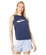 Brooks Women&#39;s Distance Graphic Tank Sleeveless Shirt Run Happy Blue Siz... - $27.77 CAD