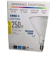 Cree 250w  Bright White(3000k) 19.5 W LED 40• Flood Weather Proof Light Bulb - £39.38 GBP