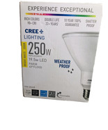 Cree 250w  Bright White(3000k) 19.5 W LED 40• Flood Weather Proof Light ... - £38.91 GBP