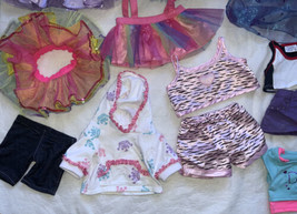 Build a Bear BABW CLOTHING LOT FOR GIRLS Dress Shoes Accessories Lot #4 - €43,78 EUR