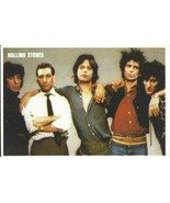 ⭕VTG card pocket calendar 1985 ROLLING STONES Portugal group music singer - $3.39 CAD