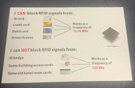 Mens RFID Blocking Leather Minimalist Small Wallet Credit Card Slots Holder - £4.94 GBP
