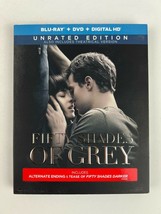Fifty Shades of Grey - Unrated Edition Blu-ray + DVD - $8.90