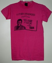 Luther Vandross Concert Tour T Shirt Vintage Night I Fell In Love Cheryl Lynn - £235.67 GBP
