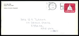 US Cover - Lakeland, Florida to Ithaca, New York S10 - £1.57 GBP