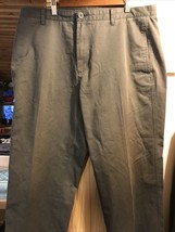 Calvin Klein ck Men’s 38x32 Gray Belted Straight Leg Workwear Chino Pants - £19.21 GBP