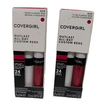 Lot 2 COVERGIRL Outlast All-Day Lip Color – 830 Your Classic Red – Custo... - €16,40 EUR