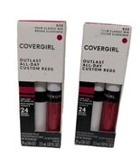 Lot 2 COVERGIRL Outlast All-Day Lip Color – 830 Your Classic Red – Custo... - $345.03 MXN