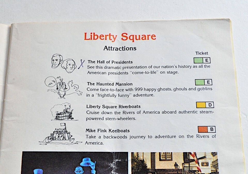 Lot 2 Walt Disney World 1979 Vacationer's Guide Brochures Polaroid Park Maps 70s Item image 8