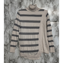 Karen Millen turtleneck Wool Blend sweater double side  women size 3-L - £70.43 GBP