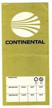Continental Airlines  Gold Ticket Jacket  - £15.62 GBP