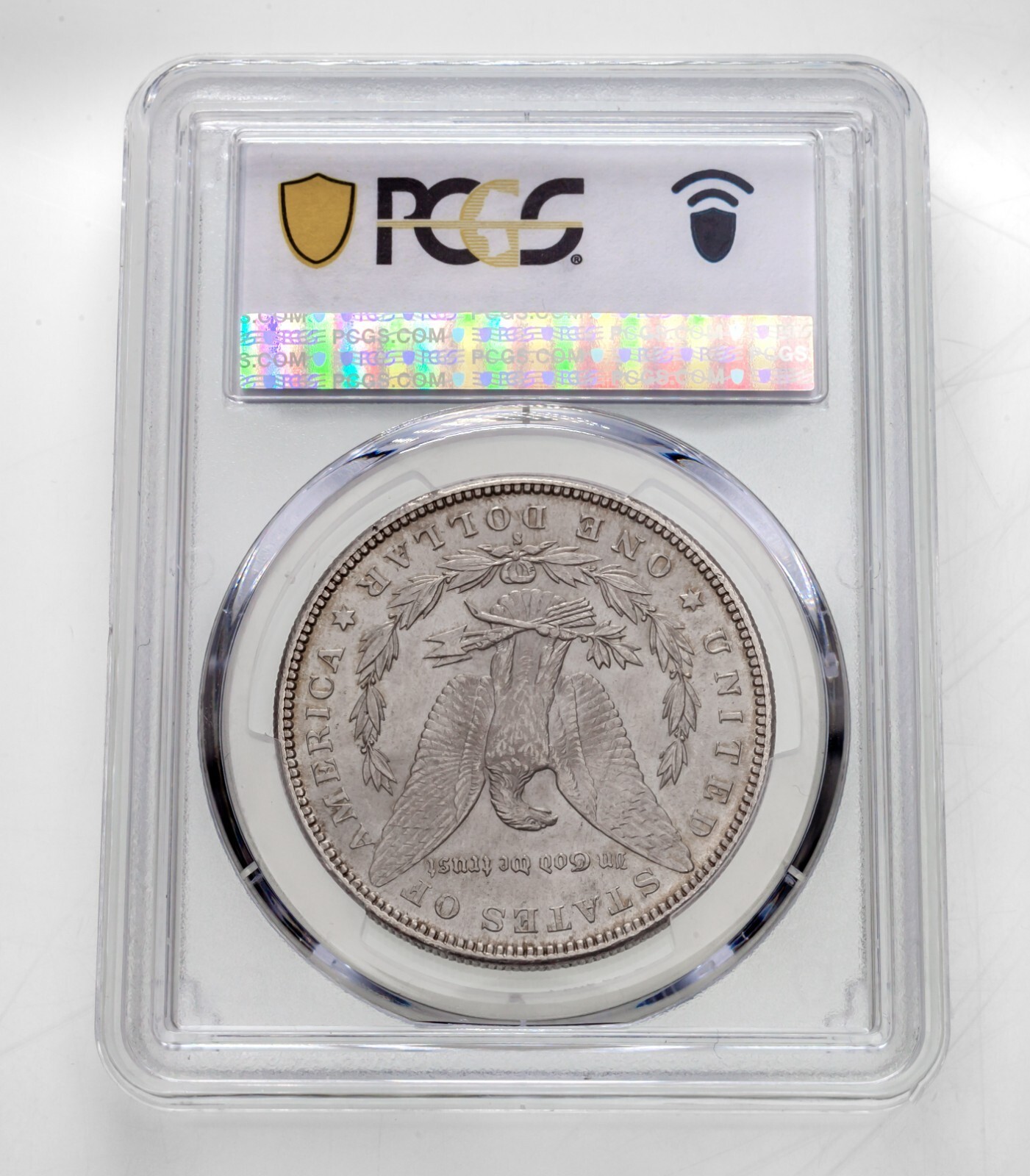 1891-S Morgan Dollar Graded By PCGS As MS63 Gorgeous Coin Item image 2