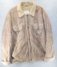 Wilson M. Julian Vtg Tan Suede Leather Jacket Mens Size XXL - £48.01 GBP
