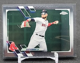 2021 Topps Chrome Alex Verdugo #168 Boston Red Sox - £1.36 GBP