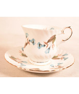 Elizabethan Fine Bone China 2834 Cup Saucer England Vintage - $54.29 CAD