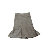 Women’s Bisou Bisou Michele Bohbot Gray Flare Skirt Size 6 - £15.09 GBP