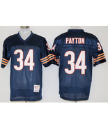 Men&#39;s Walter Payton #34 Stitched Jersey Navy Blue - €38,31 EUR+