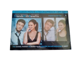 Friends With Benefits-Movie and Soundtrack Gift Set-New Sealed 2011 - £14.12 GBP