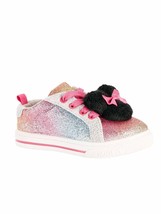 Disney Minnie Mouse Casual Rainbow Pom Sneaker (Toddler Girls) - $20.78