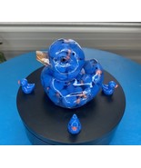 Blue Duck, Mini Blue Ducks In Duck, Duck For Jeep, Duck Gift , With Gift... - $28.63 CAD