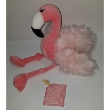 Scentsy Buddy Farah Flamingo Plush Toy Stuffed Animal Bubblegum Blast Scent Pak - £27.03 GBP